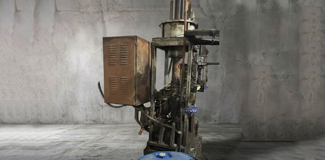 Machine Before Refurbishment